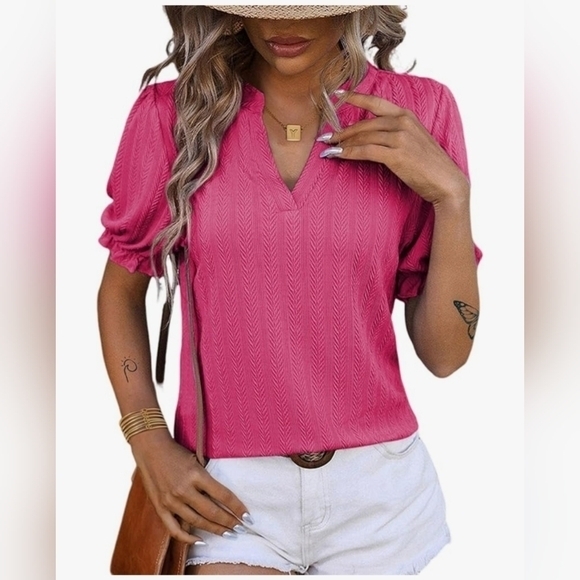 Tops - 🆕 Women's Pink Blouse. XL. NWT!!💥💥